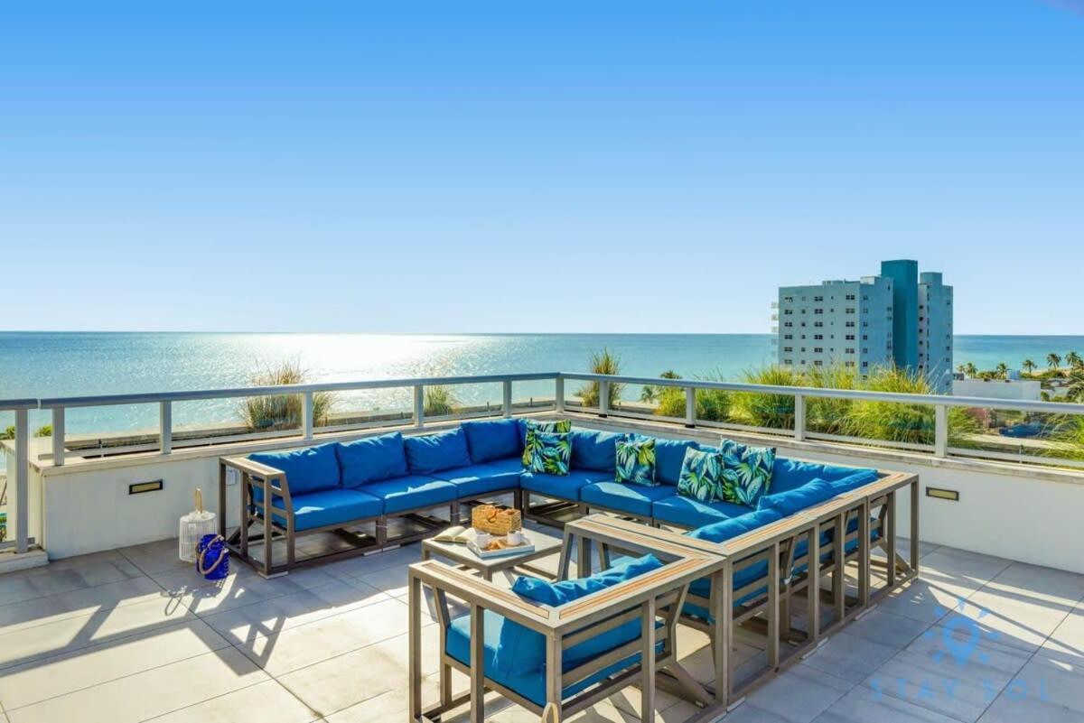 Best Stay - Rooftop Pool - Hollywood Beach Board - Walk Exterior foto