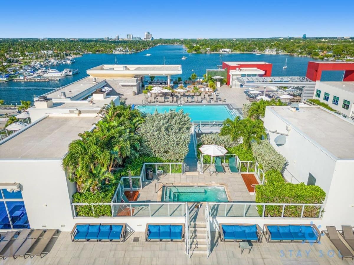 Best Stay - Rooftop Pool - Hollywood Beach Board - Walk Exterior foto