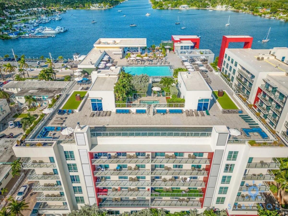 Best Stay - Rooftop Pool - Hollywood Beach Board - Walk Exterior foto